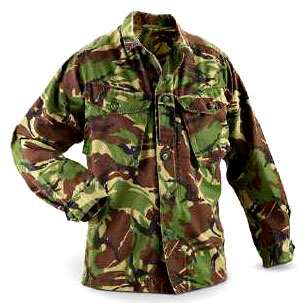 British Military Issue Woodland DPM Lightweight Shirt