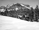 Thunder Mountain, Snow, Silver Lake, California, 1990