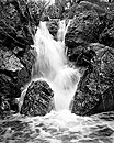 Waterfall, Hunt Creek, Calaveras County, California, 1999