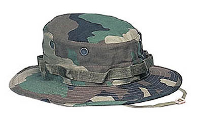 Woodland Camouflage Boonie Hat