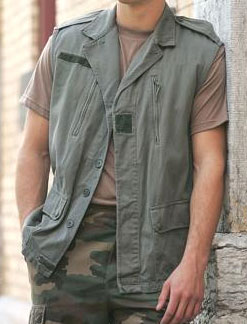 French OD F-2 Combat Vest