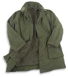 Swedish Military Olive Drab Parka with Liner